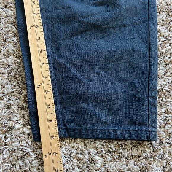 Prana Melrose Pant Womens 12 Stormy Night Relaxed Fit MR Canvas Jean 100% Cotton - Picture 9 of 11